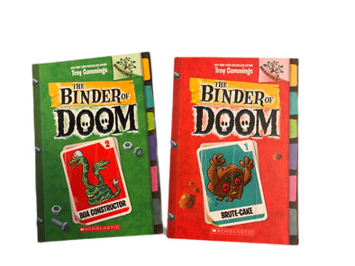The Binder of Doom by Troy Cummings - Books 1 and 2