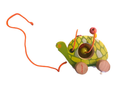 Janod Turtle Pull toy