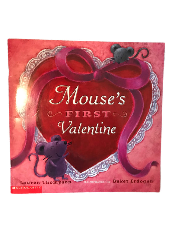 Mouse's First Valentine story book by Lauren Thompson