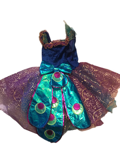 Beautiful Peacock Costume (Ages 5-6)