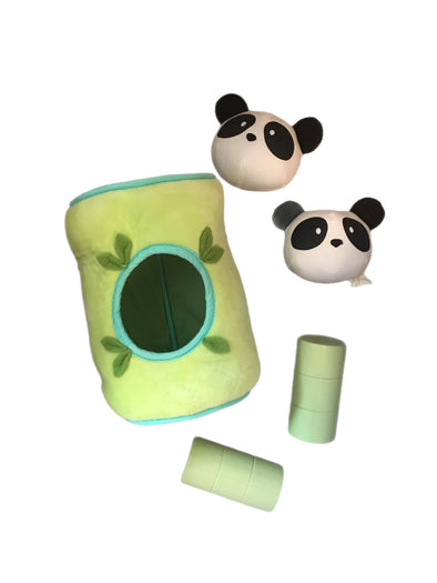 KiwiCo Panda Crate - Panda Squeakers in a Bamboo Habitat