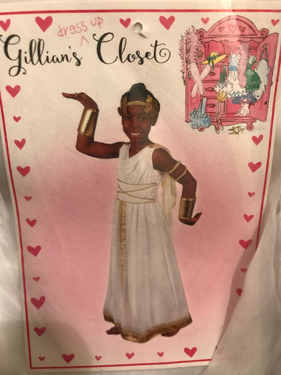 BRAND NEW Girl's Greek Goodess costume dress (Flexible, looks like an 8-10)