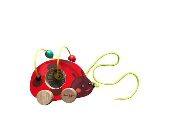 Janod Ladybug Pull toy