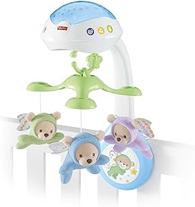 BRAND NEW Fisher-Price The Butterfly Dreams 3-in-1 Projection Mobile