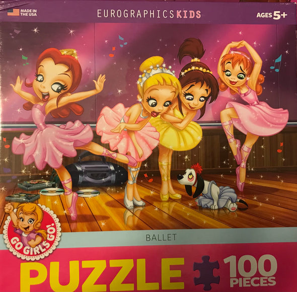 Eurographics Ballet 100 Piece Puzzle (suitable for ages 6-8 years)