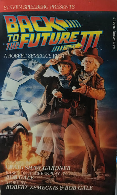 Back to the Future III - Chapter book