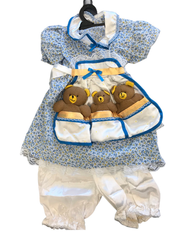 BRAND NEW Goldilocks and the Three Bears Costume (Age 1-2 years)