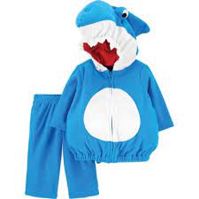 BRAND NEW Carter's Shark Costume (various sizes - 6, 12, 18 or 24 months)