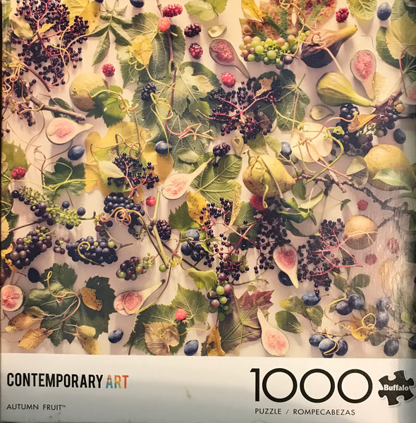 BRAND NEW Contemporary Art Autumn Fruit 1000 piece puzzle