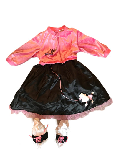 1950's pink lady costume (12-18 months)