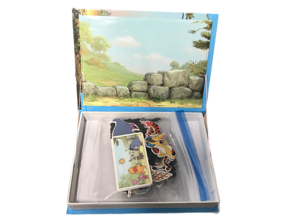 Winnie the Pooh magnetic storybook (a great car trip/plane toy)