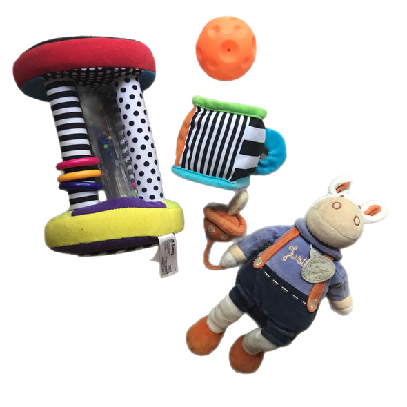 Set of 5 Baby Sensory Toys