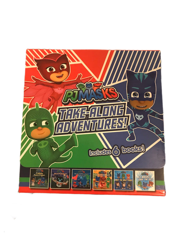 PJ Masks Take-Along Adventures! (Boxed Set with 6 books!)