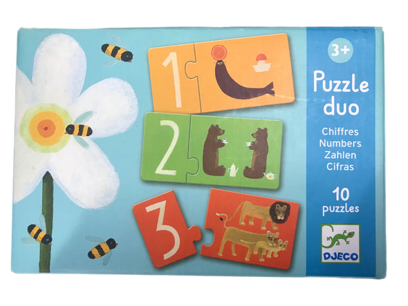 Mudpuppy My First Puzzle Pairs - Numbers