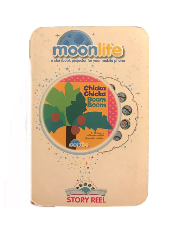 Moonlite Story Book Projector Gift Pack, 7 stories including Chicka Chicka Boom Boom and more!