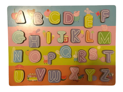 Peppa Pig Chunky Alphabet Wood Puzzle
