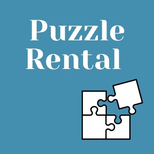 Puzzle rental: A year long package (10 puzzles)