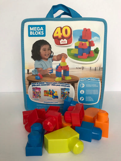Mega Bloks First Builders Blocks (40 Pieces)
