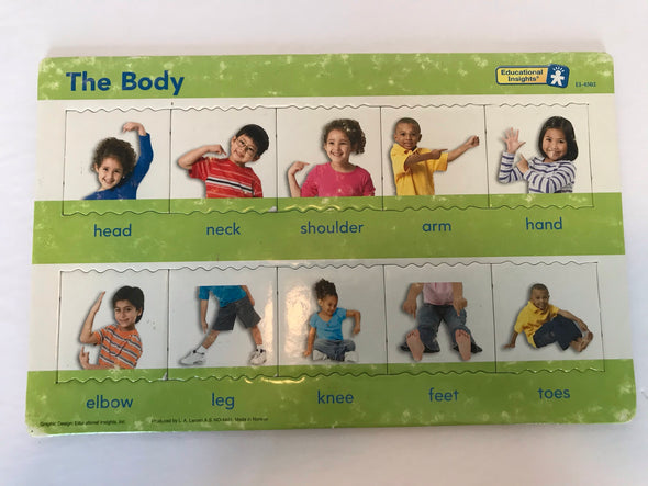 Educational Insights Puzzles - The Body and Animals (set of 2)