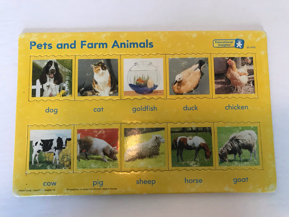 Educational Insights Puzzles - The Body and Animals (set of 2)