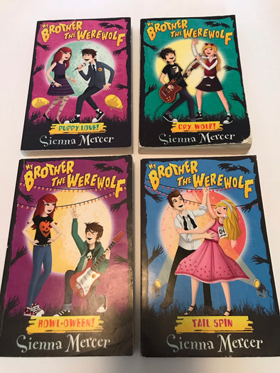 My Brother the Werewolf - The entire series - a 4 book lot