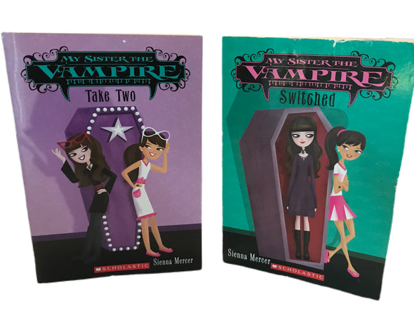 My Sister the Vampire - a 2 book lot