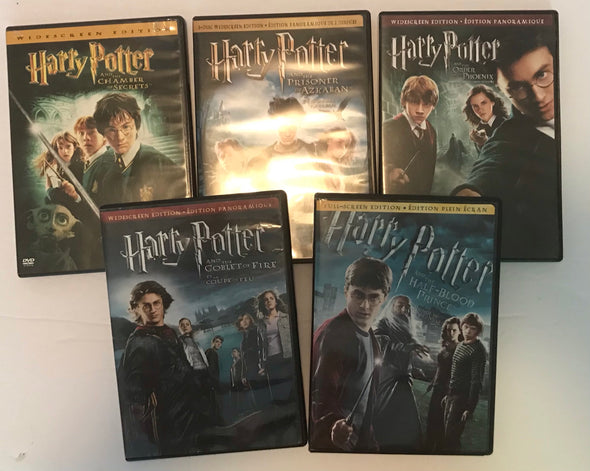 Set of Harry Potter DVDs