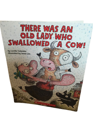There was an old lady who swallowed a cow