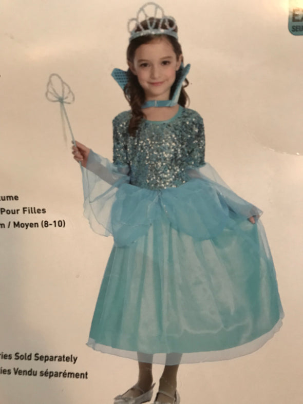BRAND NEW Ocean Princess Costume - could be used for Frozen (Children's M, size 8-10)