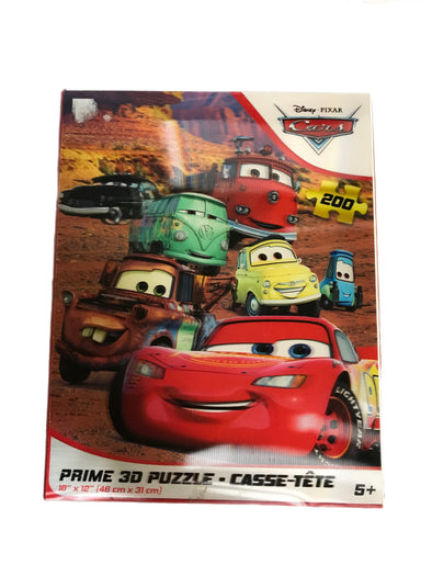BRAND NEW Disney's Cars 200 piece 3D puzzle