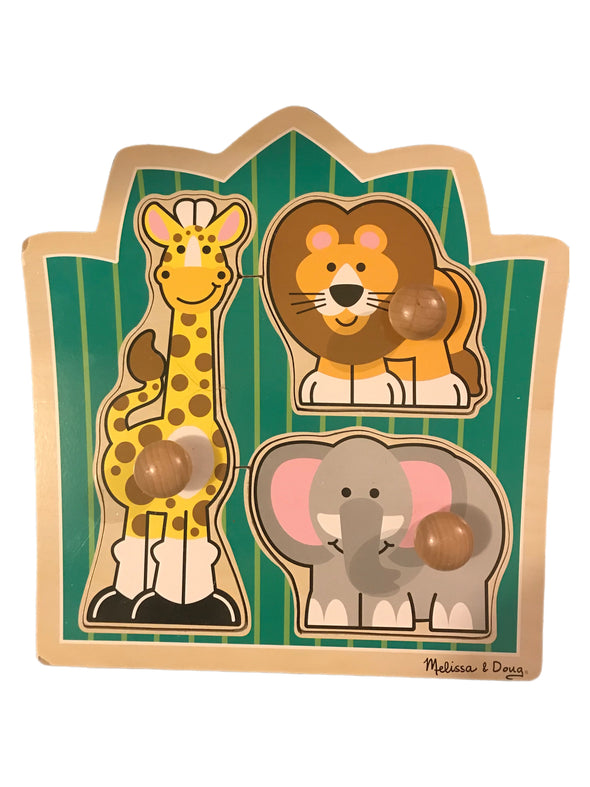 Melissa & Doug Jumbo Knob Wooden Puzzles - Disney's Mickey Mouse and more!