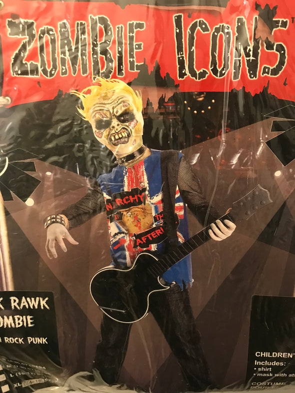 BRAND NEW Punk Rock Zombie (Age 10-12)