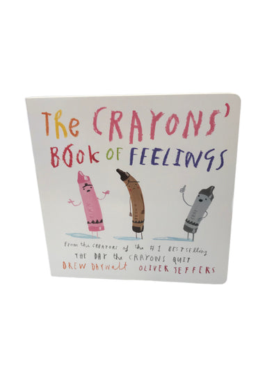 BRAND NEW Crayons Book of Feelings by Drew Dewalt and Oliver Jeffers (Board Book)