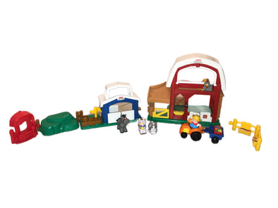 Fisher-Price Little People Animal Friends Farm Mega Set - Includes Farm, Tractor, Stable and more!