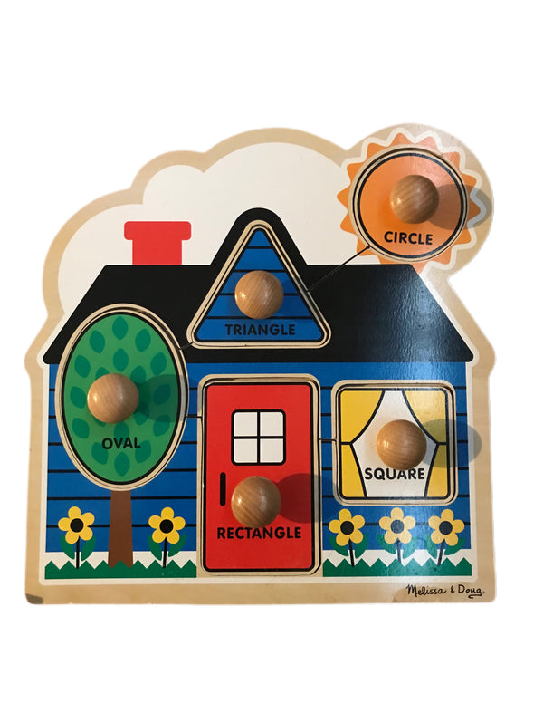 Melissa & Doug Jumbo Knob Wooden Puzzles - Disney's Mickey Mouse and more!