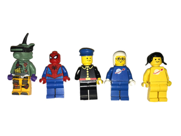 5 Lego Minifigures