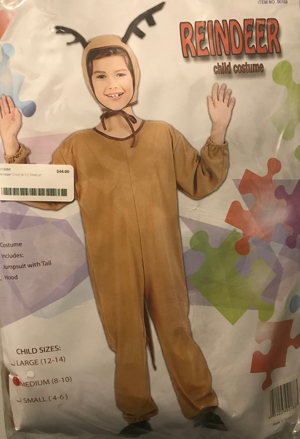 BRAND NEW Reindeer costumes - Child Medium