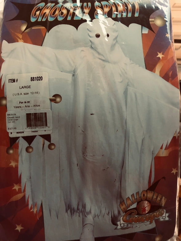 BRAND NEW Ghost Costume (Age 5-7 and 8-10)