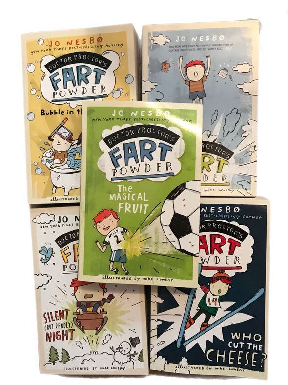 Doctor Proctor's Fart Powder (the entire series, a 5 book set) by Jo Nesbo
